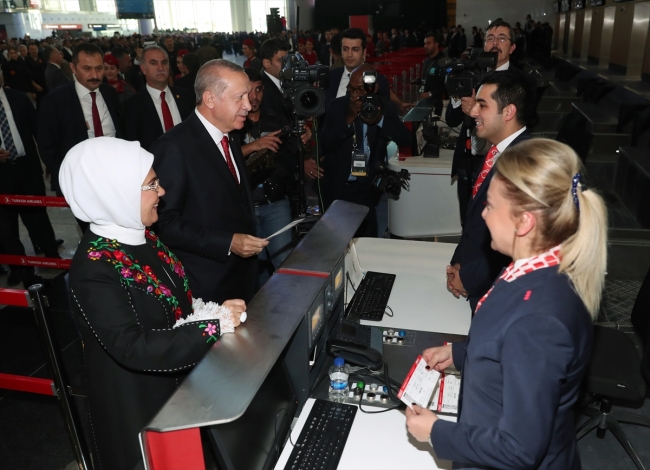 Cumhurbaşkanı Erdoğan yeni havalimanının adını açıkladı
